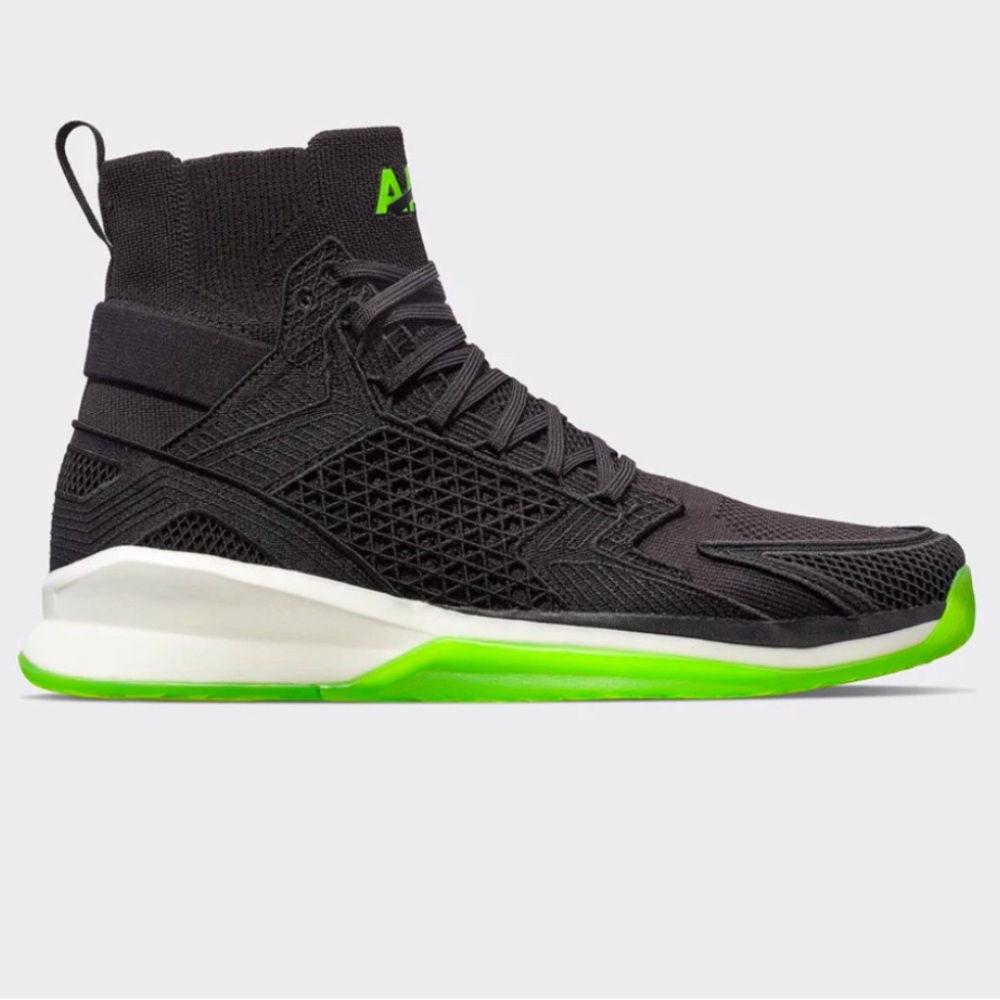 APL - unisex Concept X Basketball Sneakers shoes black / green SZ M -5 /‎ W -6.5